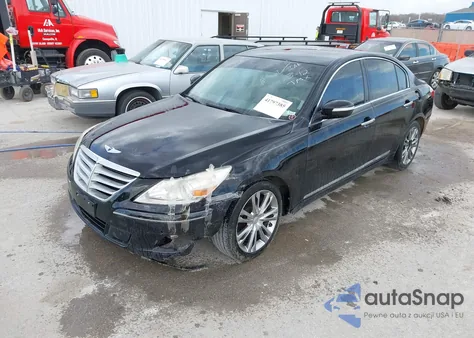 2011 Hyundai Genesis 4.6 from USA, damaged, VIN KMHGC4DF3BU115100